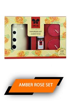 Iris Fragrances Amber Rose Set